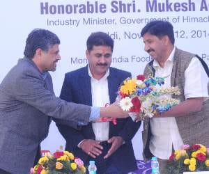 industry minister mukesh agnihotri in solan.