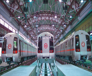Fastest metro rail to be in Lucknow.