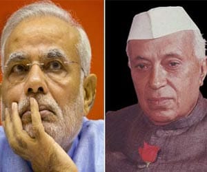 Nehru's birth anniversary and modi government.