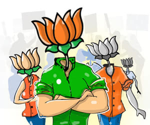 Rage within BJP for election ticket distribution - Delhi Assembly elections 2015