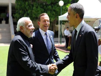barack obama talks with nawaz sharif on india visit