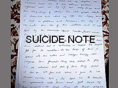 lover commited suicide in pithoragarh.