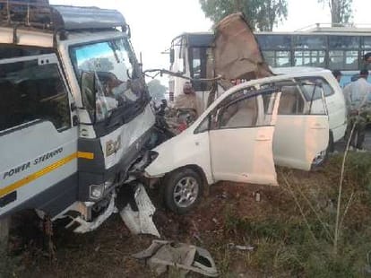 road accident near hisar, 4 killed
