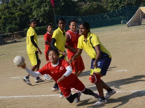 handball competition in ju