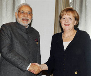 Markel raised the German language issue on Modi.
