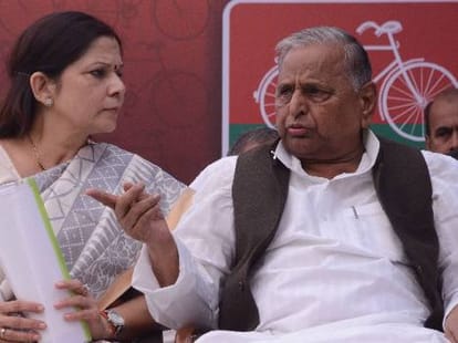 I was against distribution of laptops says Mulayam Singh.