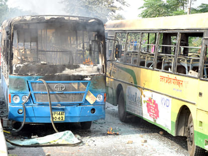 Demolishing illegal structures heavy arson, sabotage.