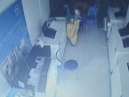 nursing student caught red handed in theft case.