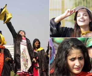 jamia college student make reprot card of teachers