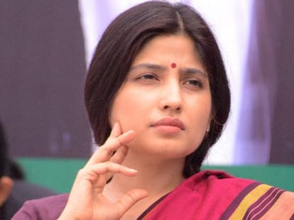 Dimple yadav in race to become next chief minister