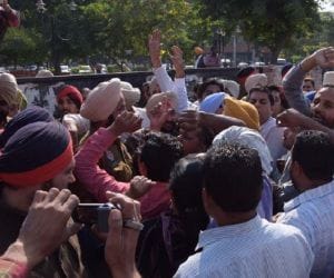 punjab, sangrur, student's protest