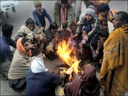 death due to winter.