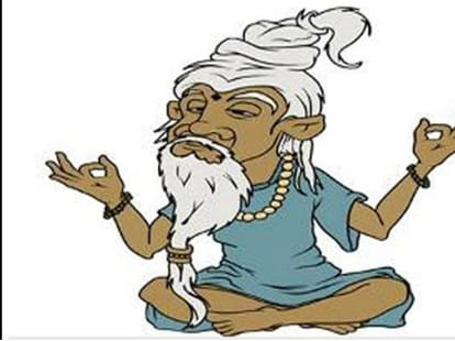 police get objectionable material  from Baba's home.