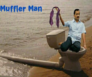 Mufferman enters in most popular hashtag of twitter