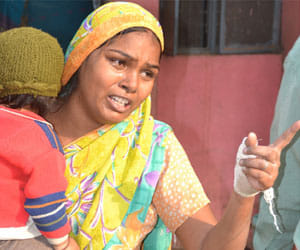 two tried to self immolate in up.