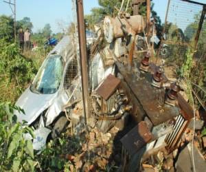 road accident near hisar, 4 killed