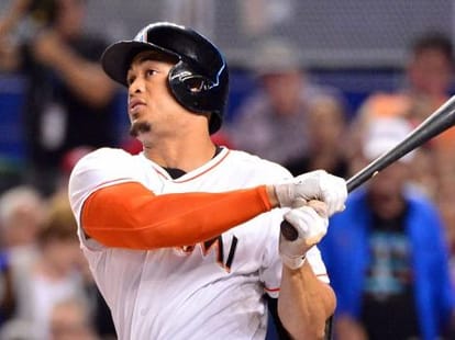 Giancarlo hits jackpot with £208m deal with Miami Marlins.