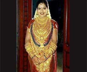 indian bride in gold worth 400000 pounds