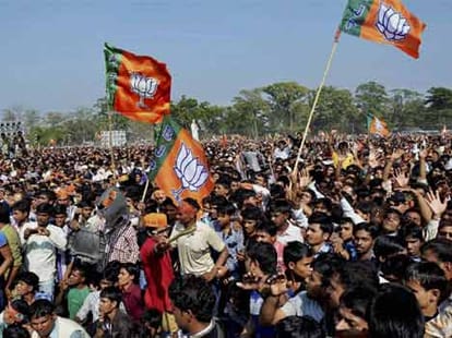 Election Results in Jammu kashmir and Jharkhand.