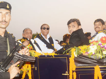 mulayam singh yadav birthday speech in rampur.