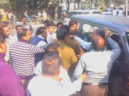 NGO team workers beaten in child rescue.