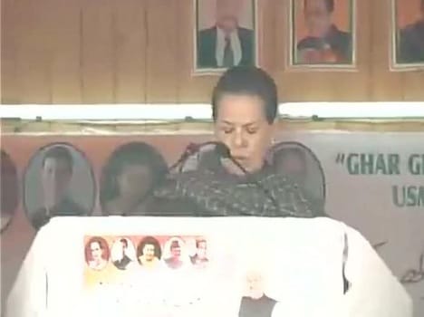 sonia gandhi roars at bjp in bandipora and ramban