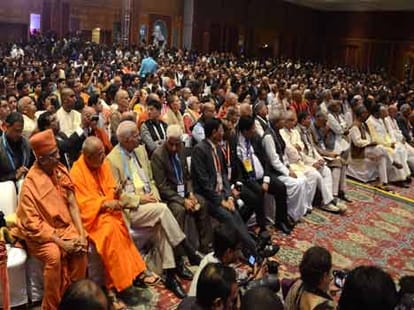 singhal gave that statement in hindu national congress