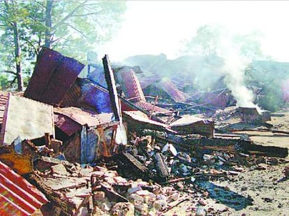 fire broken out in subathu school solan.