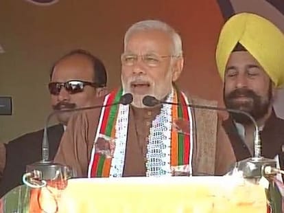 narendra modi is like abhimanyu, says rss chief.