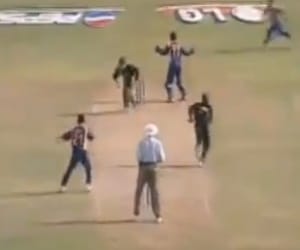 Smallest Six In Cricket History.