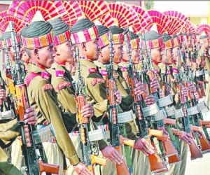 passing out parade of BSF