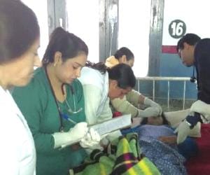 breaking news: bus accident in sirmaur, five died.