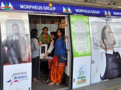 Delhi metro ladies coach talks