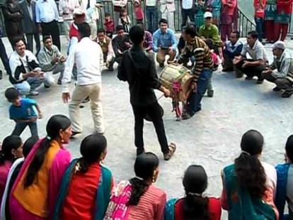 diwali celebration in chakrata.