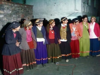 diwali celebration in chakrata.