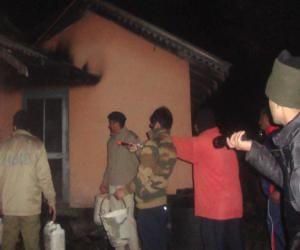 ITBP soldier shoot fire at chamba.