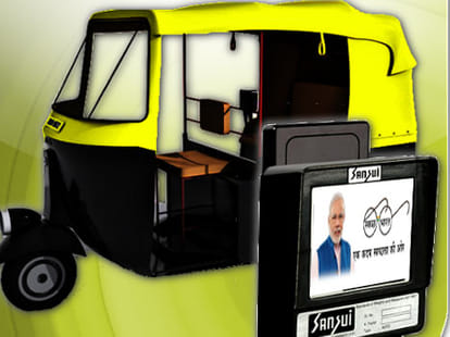 modi auto's are the cause of attraction