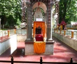 Kheer Bhawani spring turns red in kashmir
