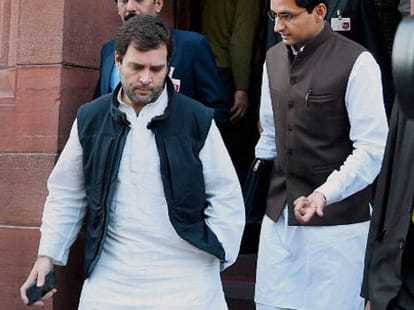 Rahul Gandhi Criticize Saansad Aadarsh Gram Yojana