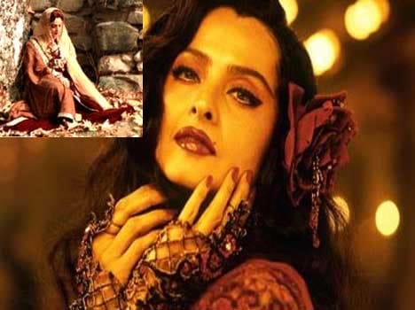 rekha still a new look