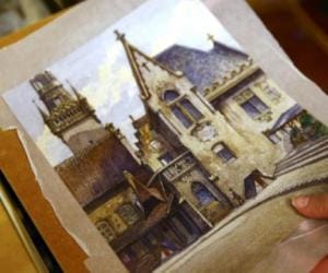 hitler painting auction, painting of hitler