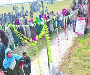 story on 2nd phase election in jammu kashmir