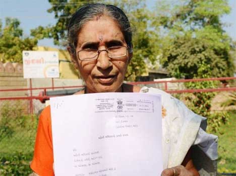 jashodaben wants information by RTI