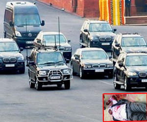 PM route changed, due to the dead body