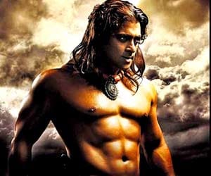 Salman as role lord Shiva and Parvati?