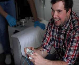 amazing video game that sucks real blood if you lose