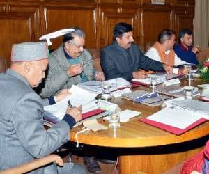 himachal cabinet meeting.