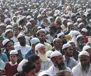 Muslim population grows 24% in decade.