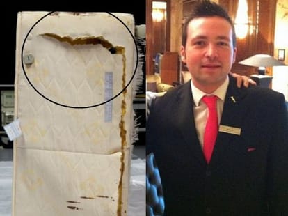 gay Hotel worker killed colleagues and hide under bed
