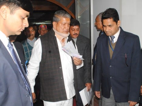harish rawat helps harak singh wife. 